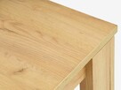 Stół LINTRUP 90*190/280 maturalny dąb dziki - 4