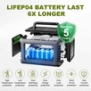 ALLPOWERS R600 przenośny generator 299Wh 600W - 5
