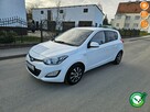 Hyundai i20 Opłacony Zdrowy  Zadbany  z Klimatyzacją po Serwisie 1 WŁ