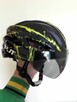 Kask rowerowy z szybką męski damski nowy - 5