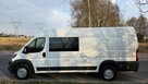 Peugeot Boxer 7-  9 -osobowy*doka*brygadówka*fotele obrotowe * - 6