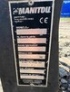 Ramka oryginał Manitou, łyżka, widły komplet zestaw Wrocław - 6
