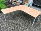 Biurko narożne stół biurowy narożny monterski warsztatowy - 3