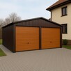 Garaż blaszany 4x4 5x5 - 15