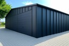 Garaż blaszany 6x6 4x4 - 9