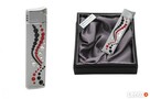 Zapalniczki gazowe z serii Wave zdobione Swarovski - 2