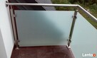 Balustrady nierdzewne ze szkłem, balustrady szklane. - 2