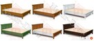 Łóżko AC z Drewna Litego od PRODUCENTA ,Meble z Drewna