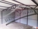 Garaż blaszany garaże blaszan 6x6 dwuspad producent BLACHMAR - 7