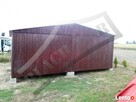 Garaż blaszany 6x6 dwuspad producent BLACHMAR - 3