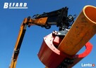 Łyżka czerpakowo-kopiąca BEFARD MS 1000 do HDS, dźwigów - 6