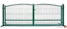 Brama dwuskrzydłowa panel fala 1,3x4m oc+kolor RAL NOWOŚĆ - 1