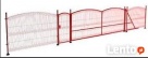 Brama dwuskrzydłowa panel fala 1,3x4m oc+kolor RAL NOWOŚĆ - 5