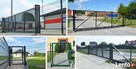 Przęsło ogrodzeniowe nowoczesny wzór D-06 blacha - 8