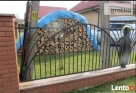 Przęsło ogrodzeniowe , nowoczesne ogrodzenie , blacha , - 3