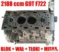 SILNIK BLOK WAŁ TŁOKI OPEL MOVANO 2.2 DTI DCI 90KM G9T F722 - 2