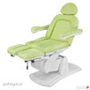 Fotel kosmetyczny pedicure do masażu elektryczny zielony