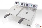 Podwójna frytkownica 2x10 litrów frytownica timer - 2