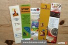 Zakładki do książek Linijki Mińsk Mazowiecki reklamy druk - 3