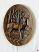 PŁASKORZEŹBA MYŚLIWSKA - JELEŃ - 1