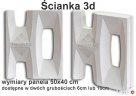 Mozaika arabeska carska PŁYTKI GIPSOWE panel dekoracyjny 3D - 7