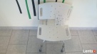 Krzesło prysznicowe z oparciem aluminiowe białe AR-203 ARmed - 5