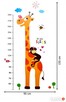 Naklejki ścienne na ścianę Miarka wzrostu Żyrafa WS-0021 - 3