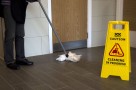 Tablica potykacz Uwaga śliska podłoga Caution wet floor - 5
