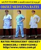 Odzież Medyczna i Robocza Firmy RATES zaopatrzenie Mielec - 2