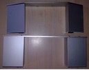 Cokół noga do szafki stolika aluminium anodowane - 3