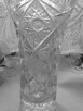 Wazon ze szkła kryształowego z lat 80 PRL vintage - 4