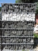 Czarny Kamień bazalt do gabionu 40-120 mm ogrodzenie grafit - 4