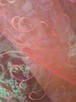 Firana organza, organtyna haft pomarańcz lub ecru 150 cm - 2