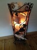 lampa solna kosz oświetlenie pensjonatu sauny duza 60cm 15kg - 1