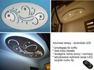 Lampa wisząca sufitowa sufit podwieszany plafon LED żyrandol