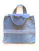 dżinsowa torba na zakupy, eko torba dżinsowa, mocna torba - 4