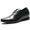 Buty Męskie Skórzane do Ślubu podwyższające wzrost +8CM - 7