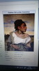 Delacroix Young orphan girl olej na płycie 70 x 60 cm - 2