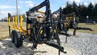 PRZYCZEPA LEŚNA COUNTRY 5t ŻURAW 4,8 HDS z TUZ POMPA na WOM - 7