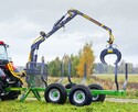 ŻURAW LEŚNY 3,8m do drewna FARMA HDS CHWYTAK ROZDZIELACZ - 7