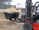 Szufla hydrauliczna 0,45m3 montowana na widłach - 2