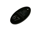 breloki do kluczy z plexi 5mm/ zawieszki/ numerki do szatni - 7