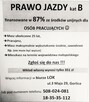 Prawo jazdy kat B,C,C+E, D w 85% finansowane dla pracujących - 2