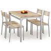 Stół z krzesłami Torino - dąb sonoma. - 1