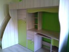 Meblościanka, łóżko młodzieżowe Bajka - 5