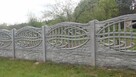 Ogrodzenia Panelowe, Betonowe, pod Sztachetki z Montażem, - 5
