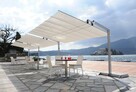 Parasol ogrodowy na 2 podstawach, modułowy Flexy - 3