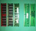 Różne pamięci ram DDR1 512MB, 1GB, 128MB i DDR2 512MB CAŁOŚĆ - 2