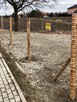 Ogrodzenie tymczasowe budowlane płot siatka leśna stemple - 2