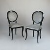 Komplet nowoczesnych krzeseł do jadalni - 1